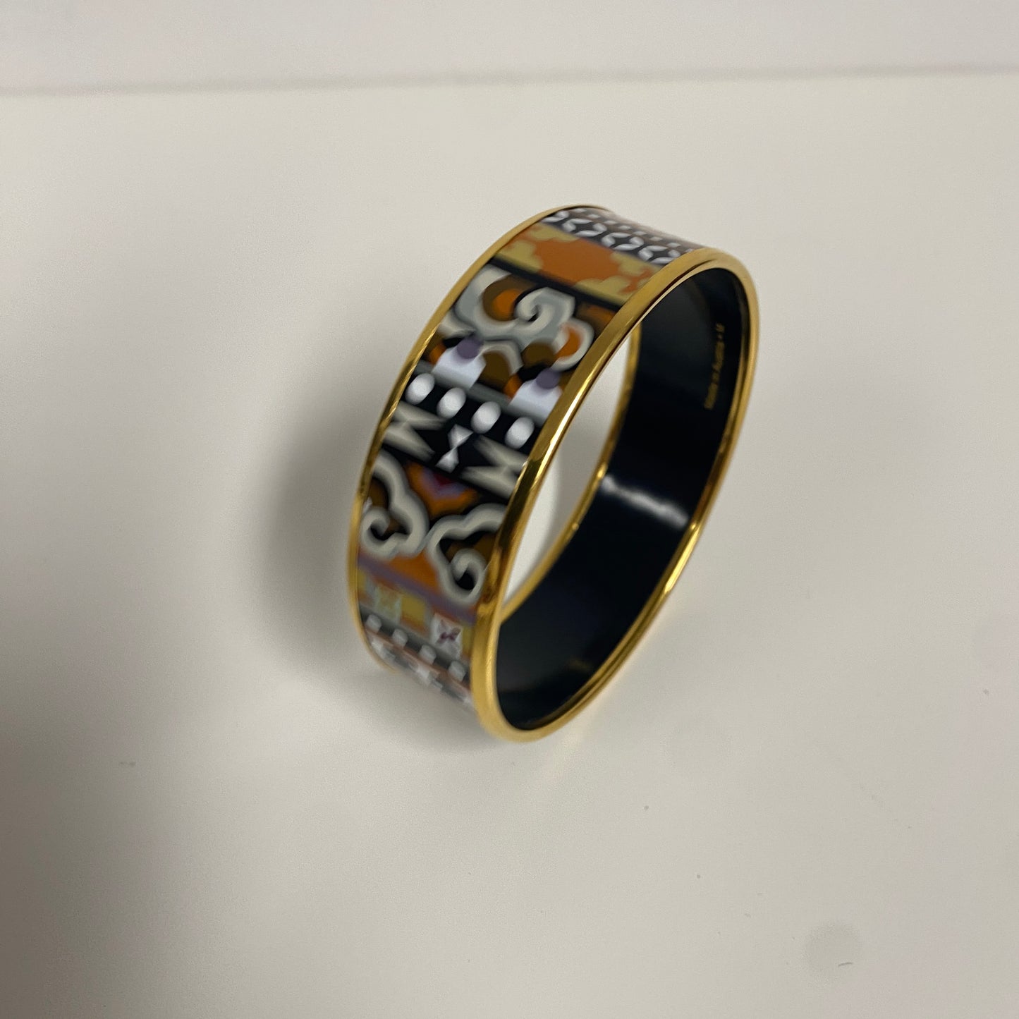 Hermes enamel bracelet small