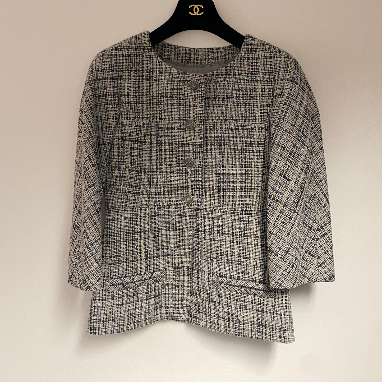 Chanel tweed jacket size 36 U.K. 8