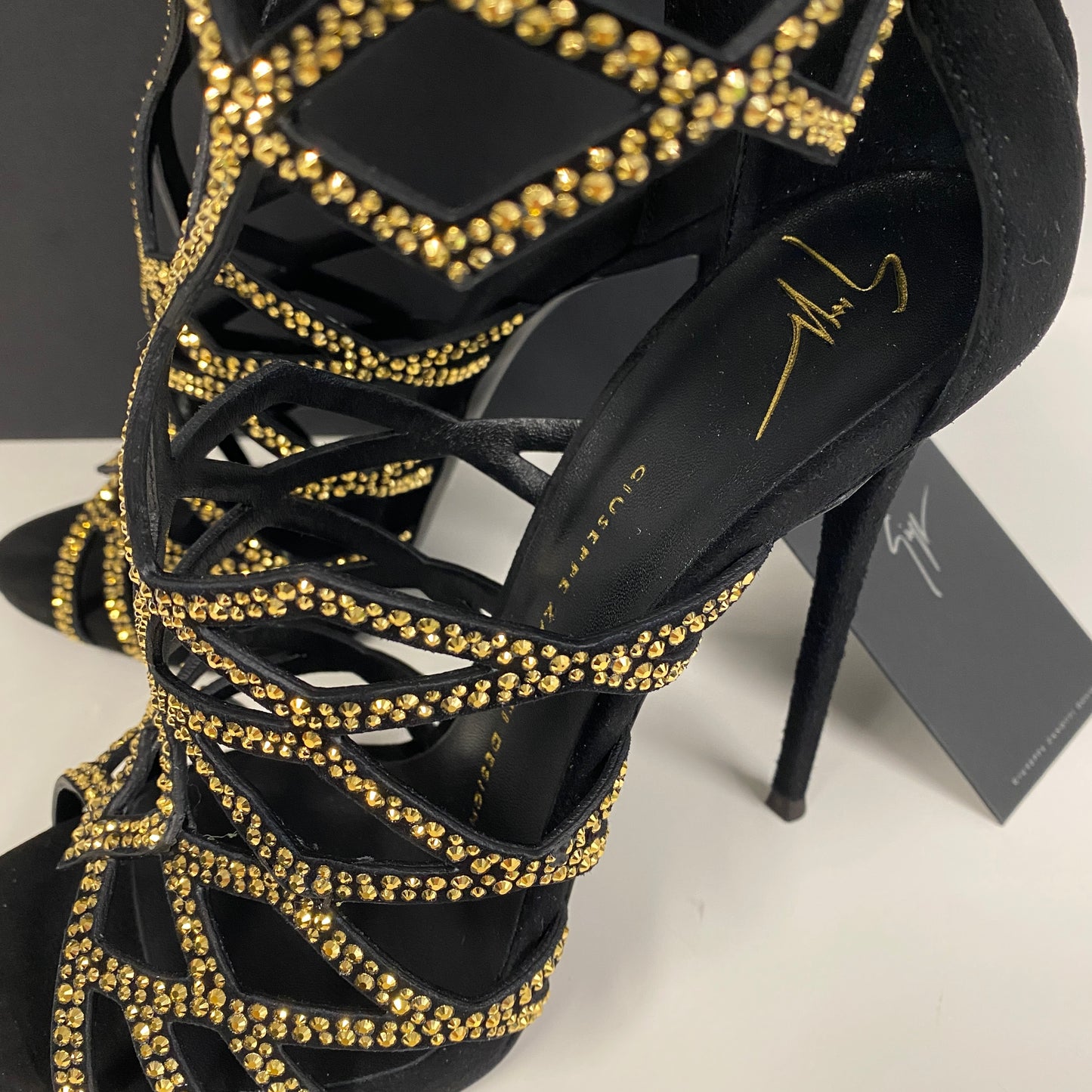 Giuseppe Zanotti raquel laser cut heels size 39.5