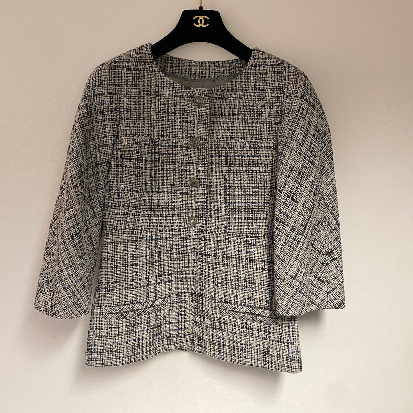 Chanel tweed jacket size 36 U.K. 8