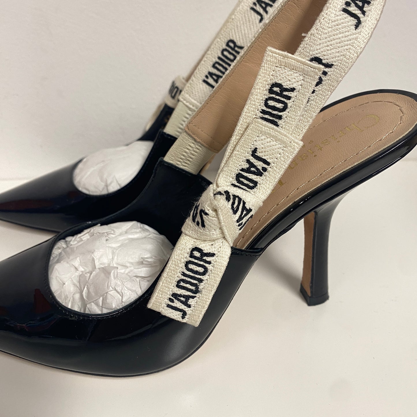 Dior J’Dior sling back pump size 35 uk 2