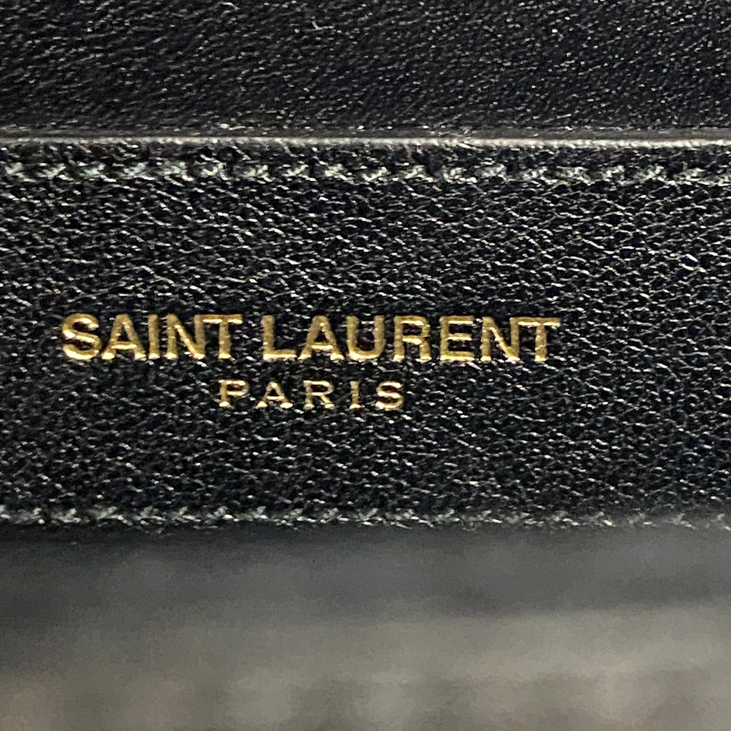Saint Laurent black Kate tassel crossbody bag