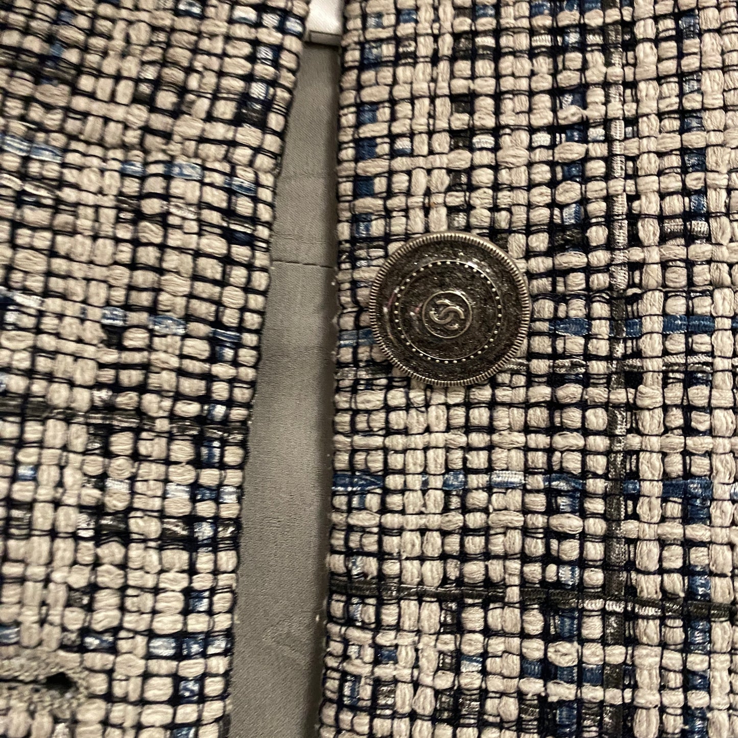 Chanel tweed jacket size 36 U.K. 8