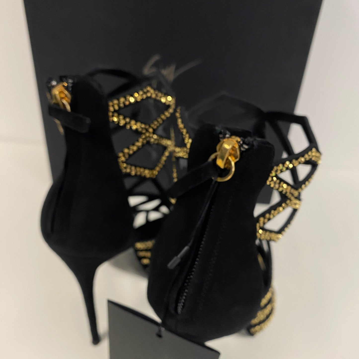 Giuseppe Zanotti raquel laser cut heels size 39.5