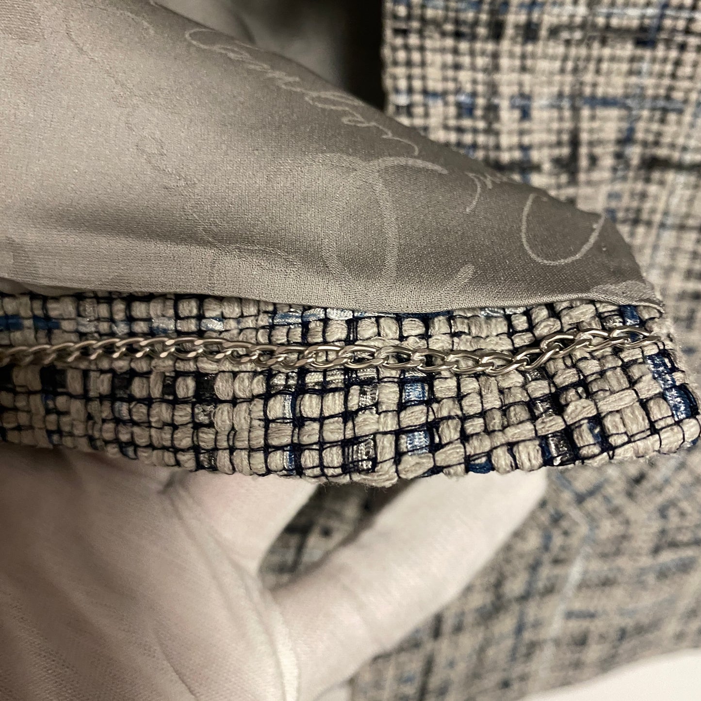 Chanel tweed jacket size 36 U.K. 8