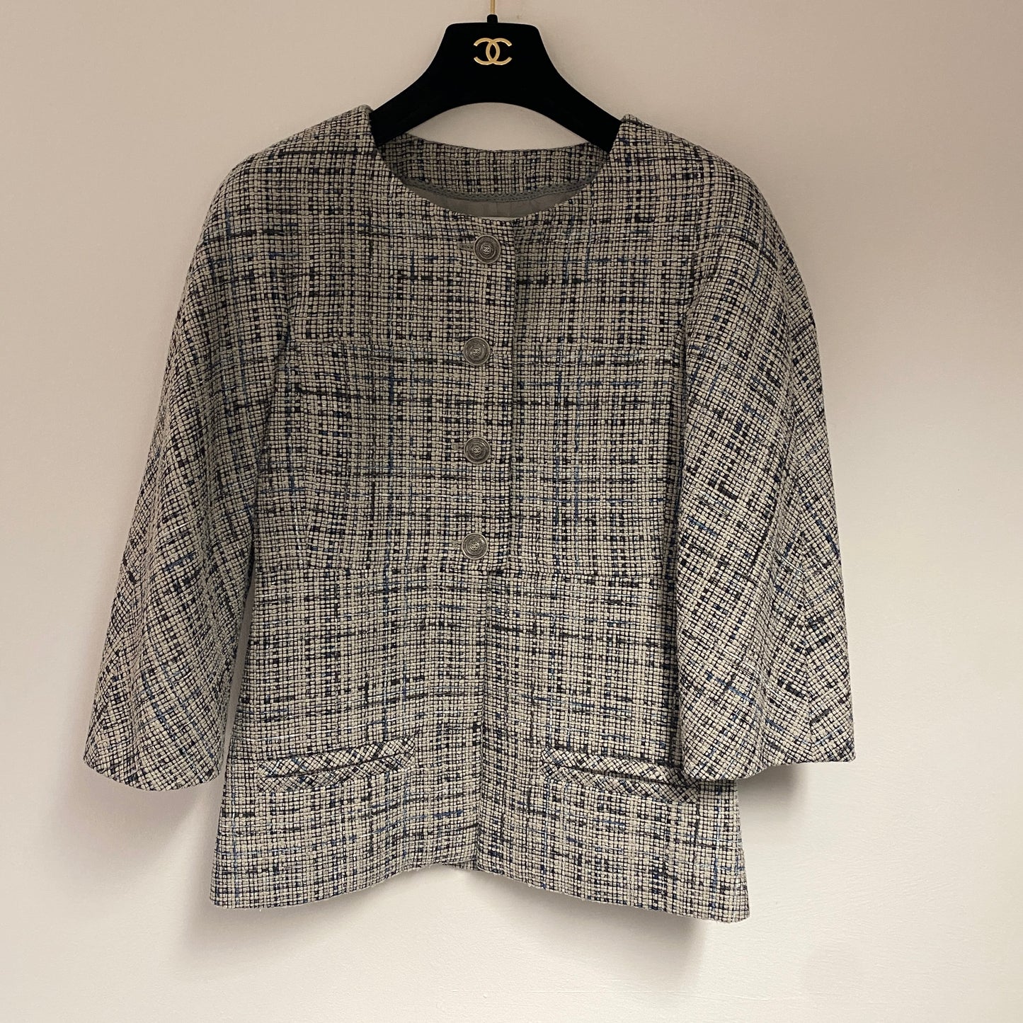 Chanel tweed jacket size 36 U.K. 8