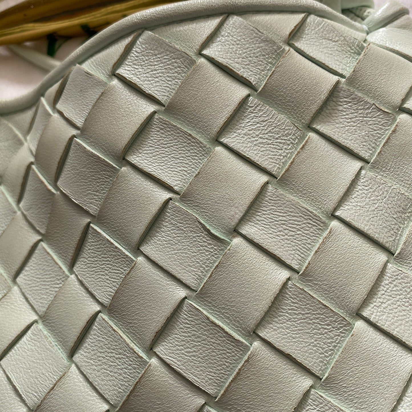 BOTTEGA VENETA MINI LEATHER SARDINE BAG