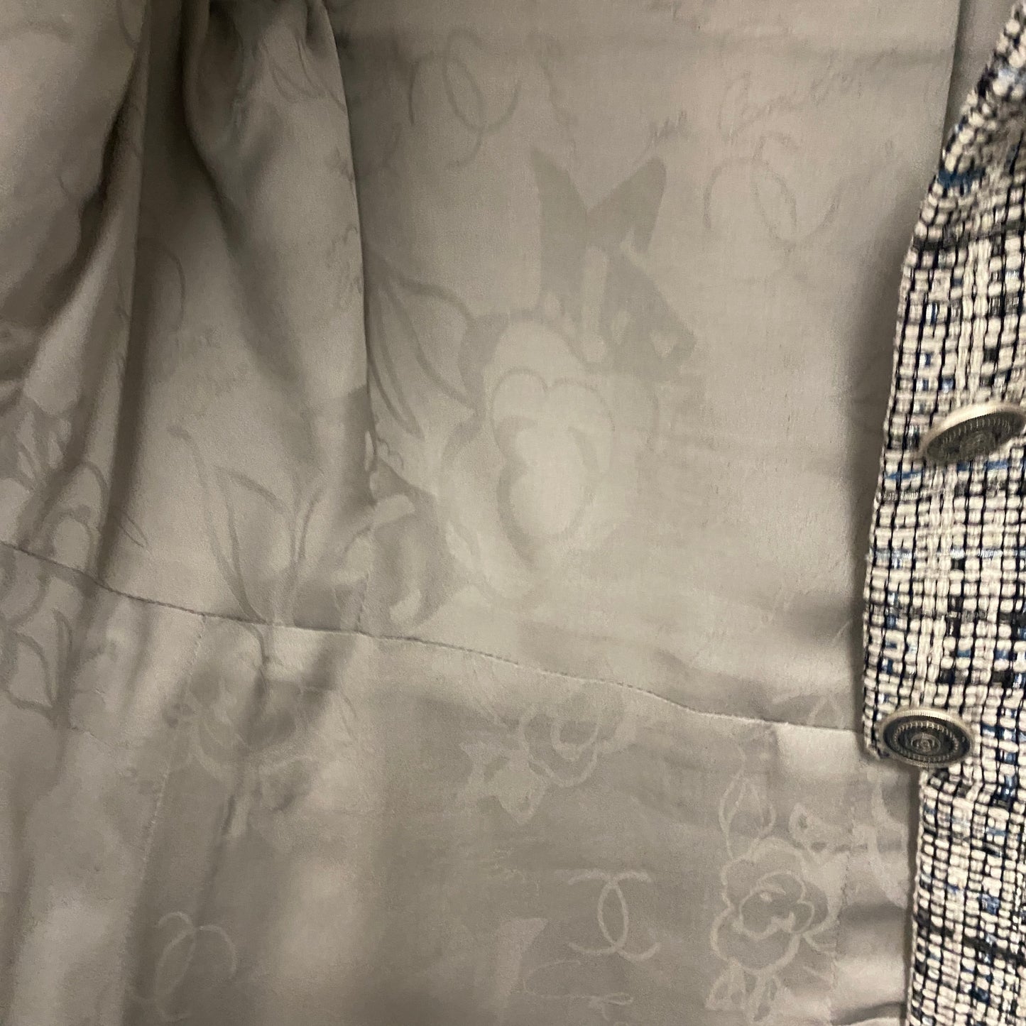 Chanel tweed jacket size 36 U.K. 8