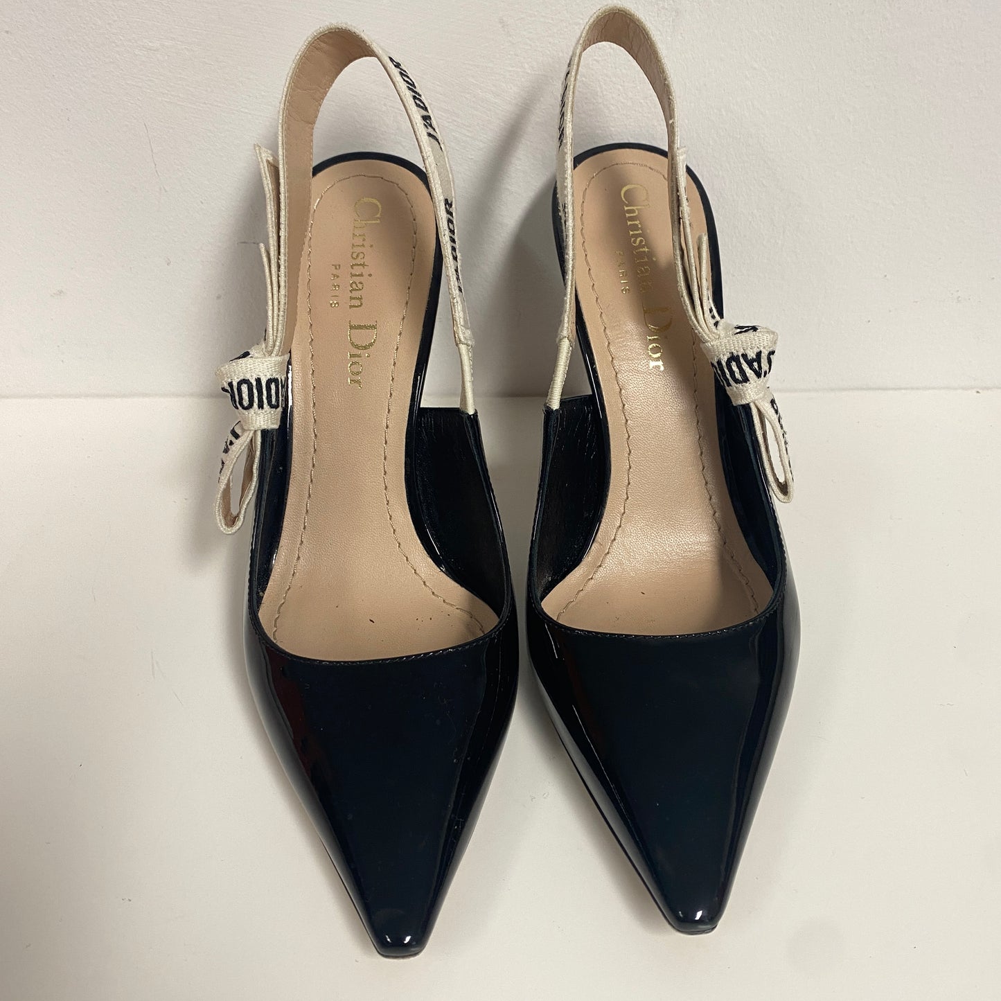 Dior J’Dior sling back pump size 35 uk 2