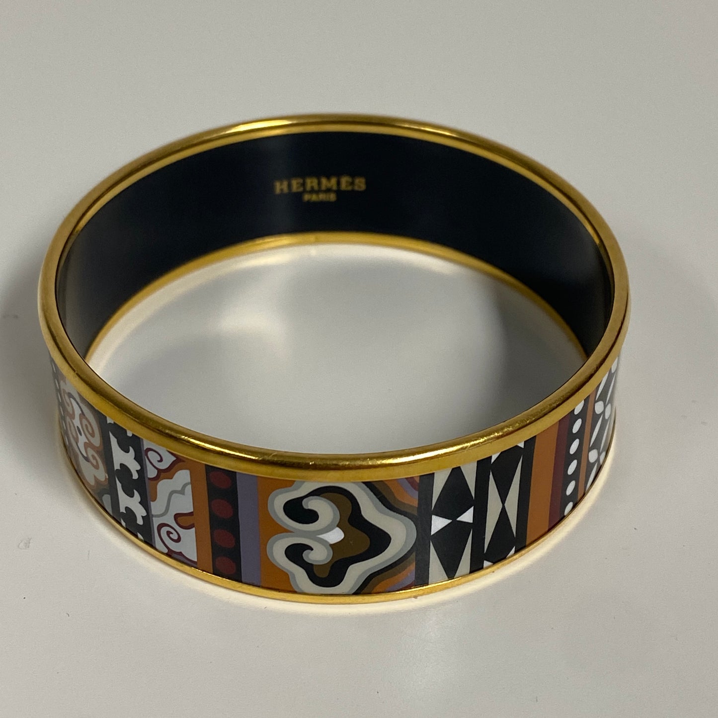 Hermes enamel bracelet small