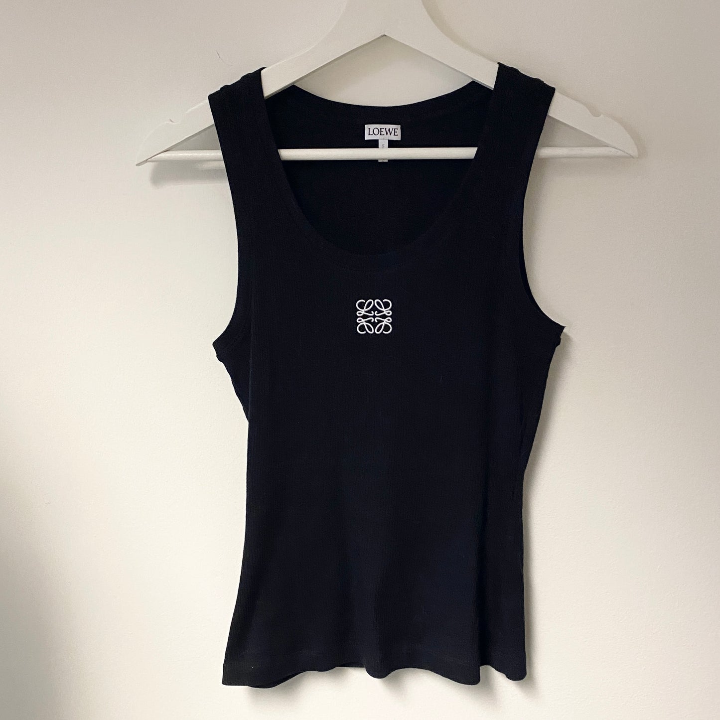 Loewe Loewe Anagram tank top in cotton Size XS