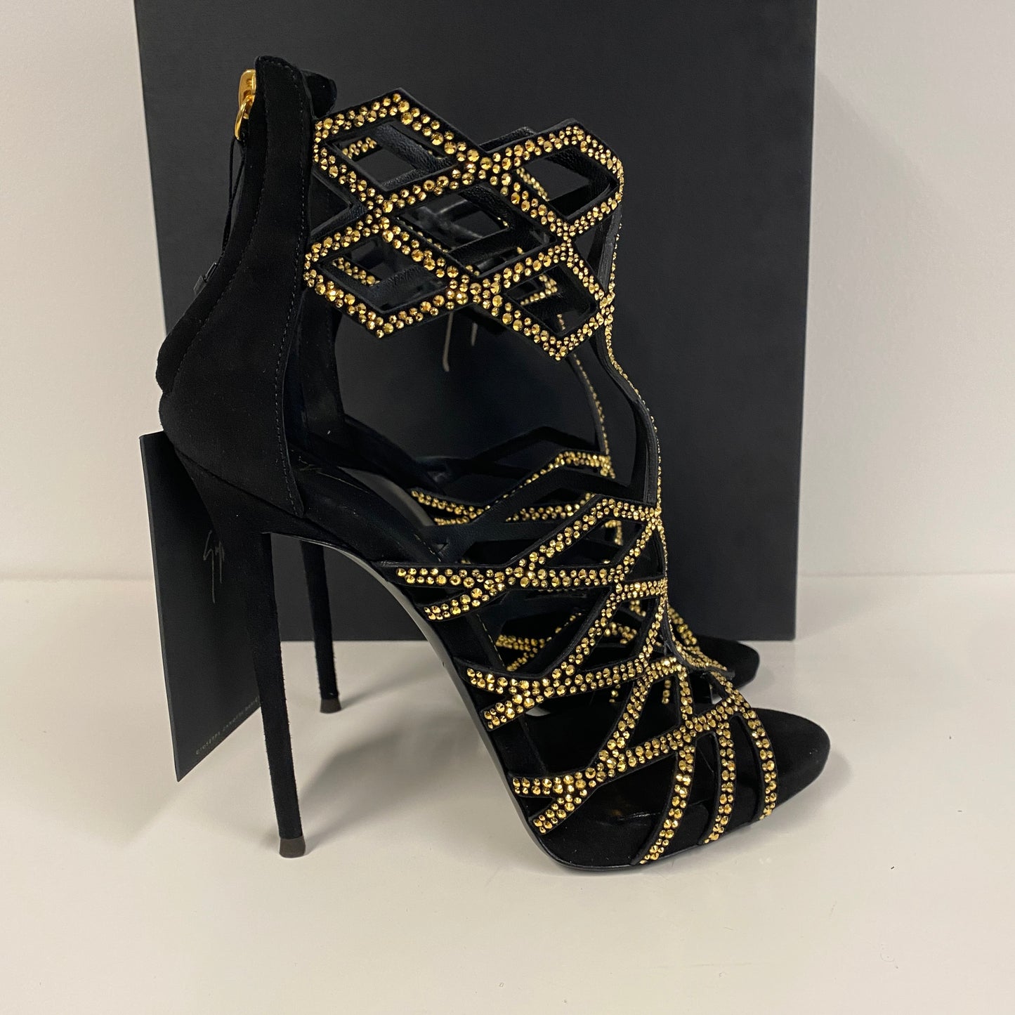 Giuseppe Zanotti raquel laser cut heels size 39.5