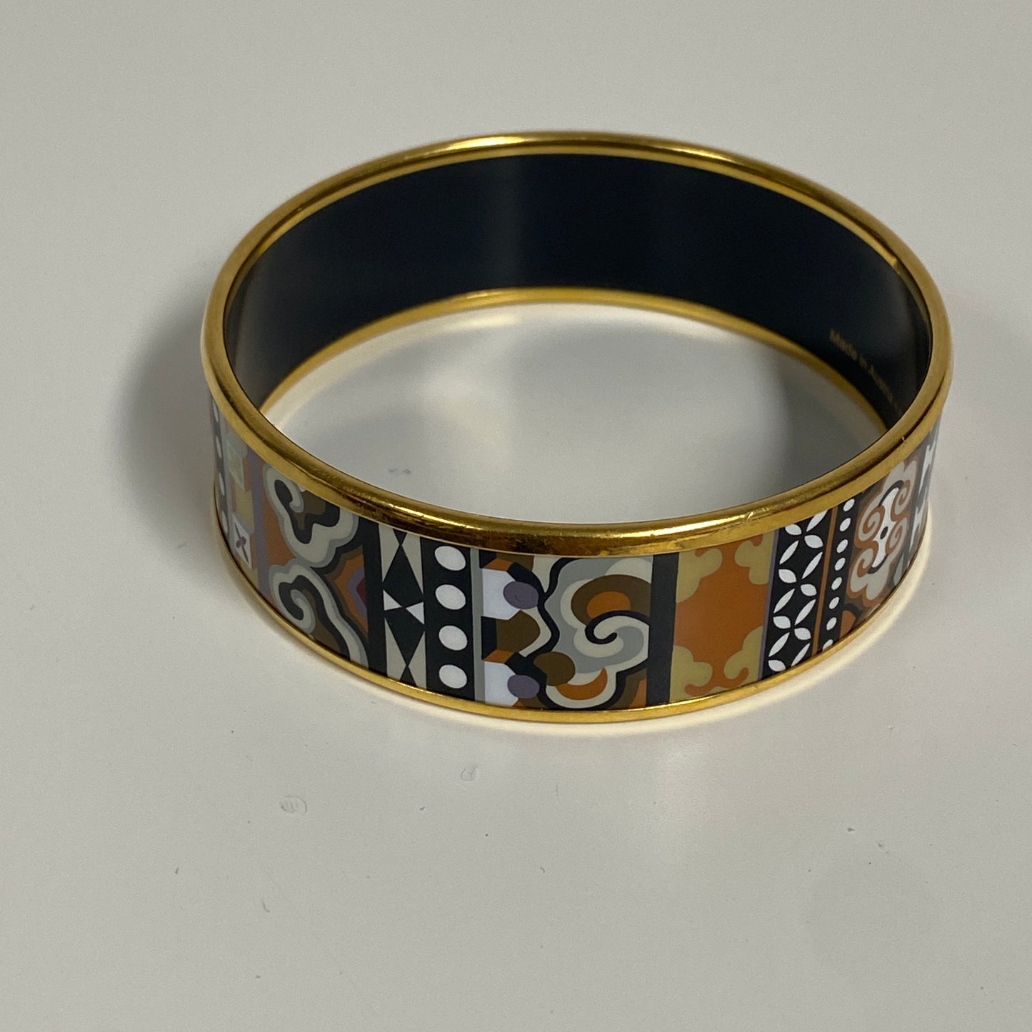 Hermes enamel bracelet small