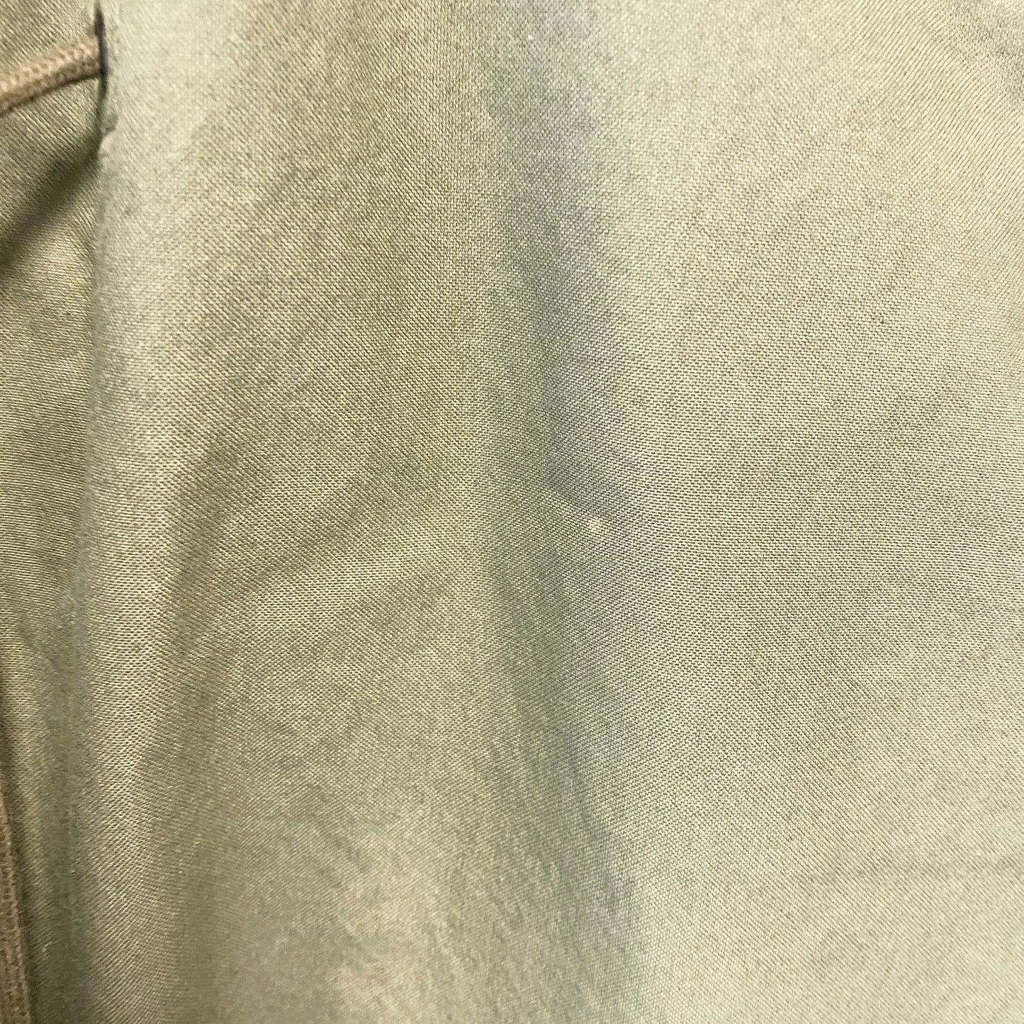 Mr&Mrs Italy fur lined parka coat Green khaki with Coyote fur interior. size XS