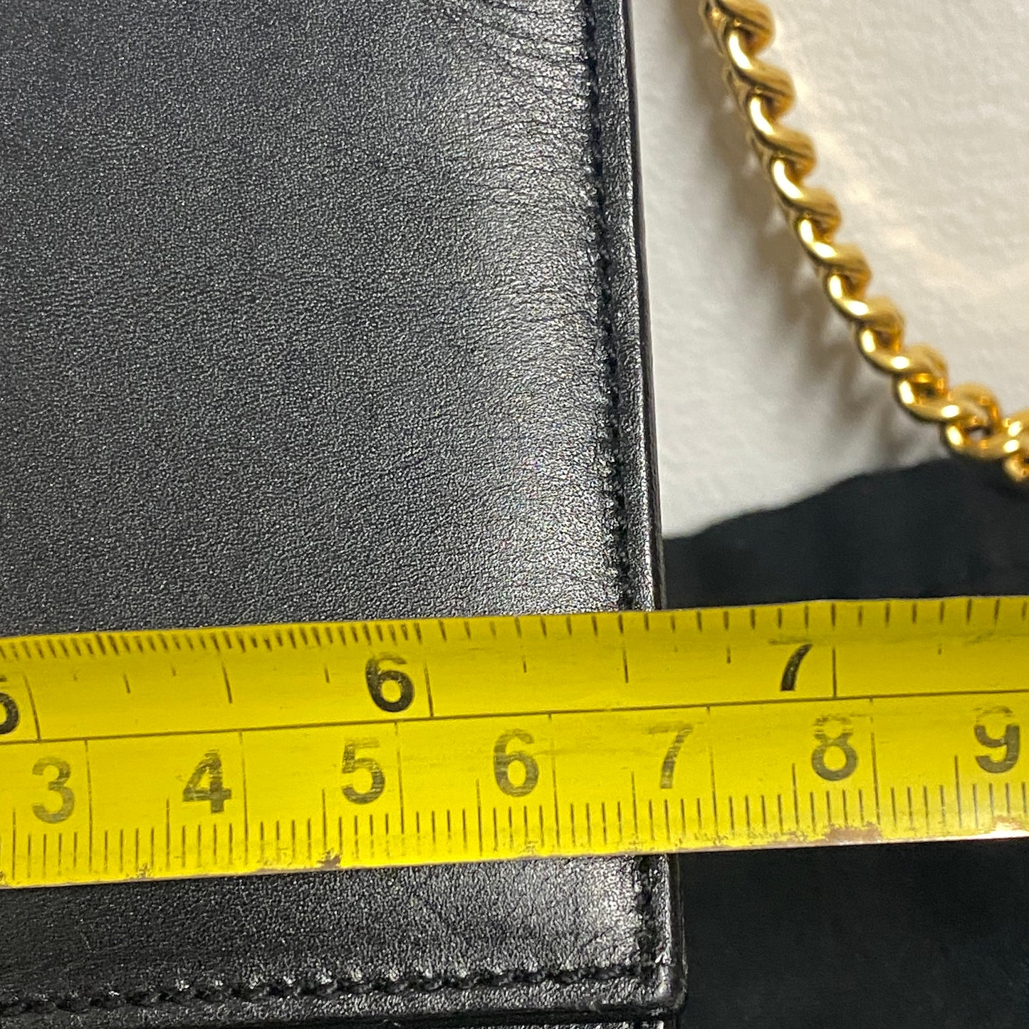 Saint Laurent black Kate tassel crossbody bag