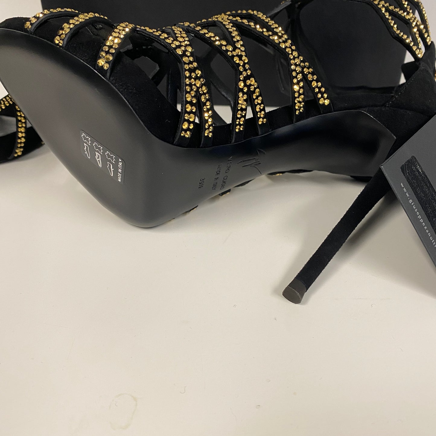 Giuseppe Zanotti raquel laser cut heels size 39.5