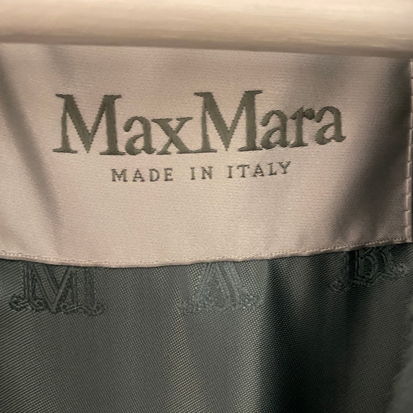 Max Mara Blue Alpaca Gettata Vest teddy coat size XS