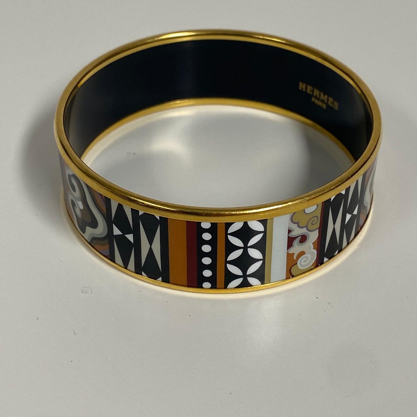 Hermes enamel bracelet small