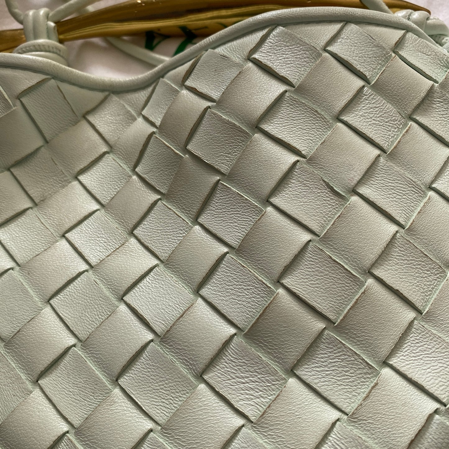 BOTTEGA VENETA MINI LEATHER SARDINE BAG