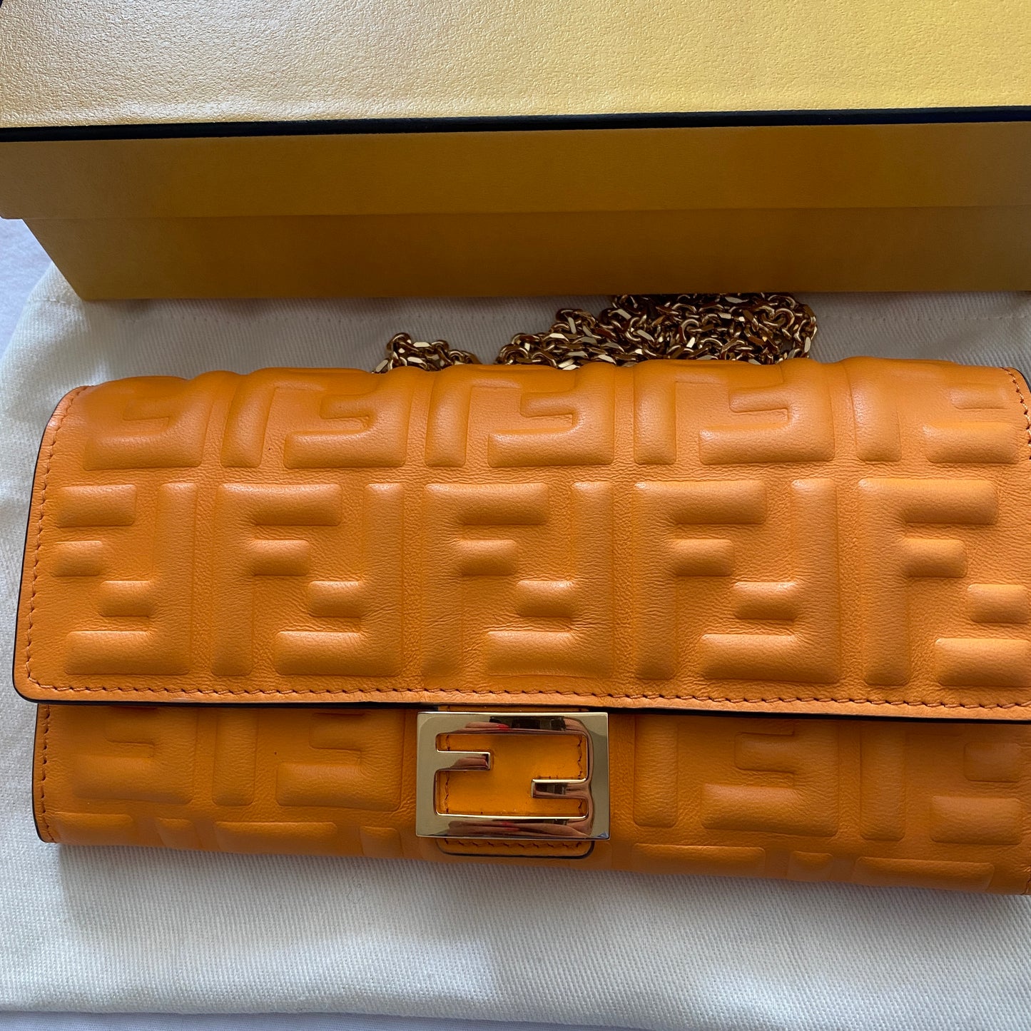 Fendi wallet on chain baguette