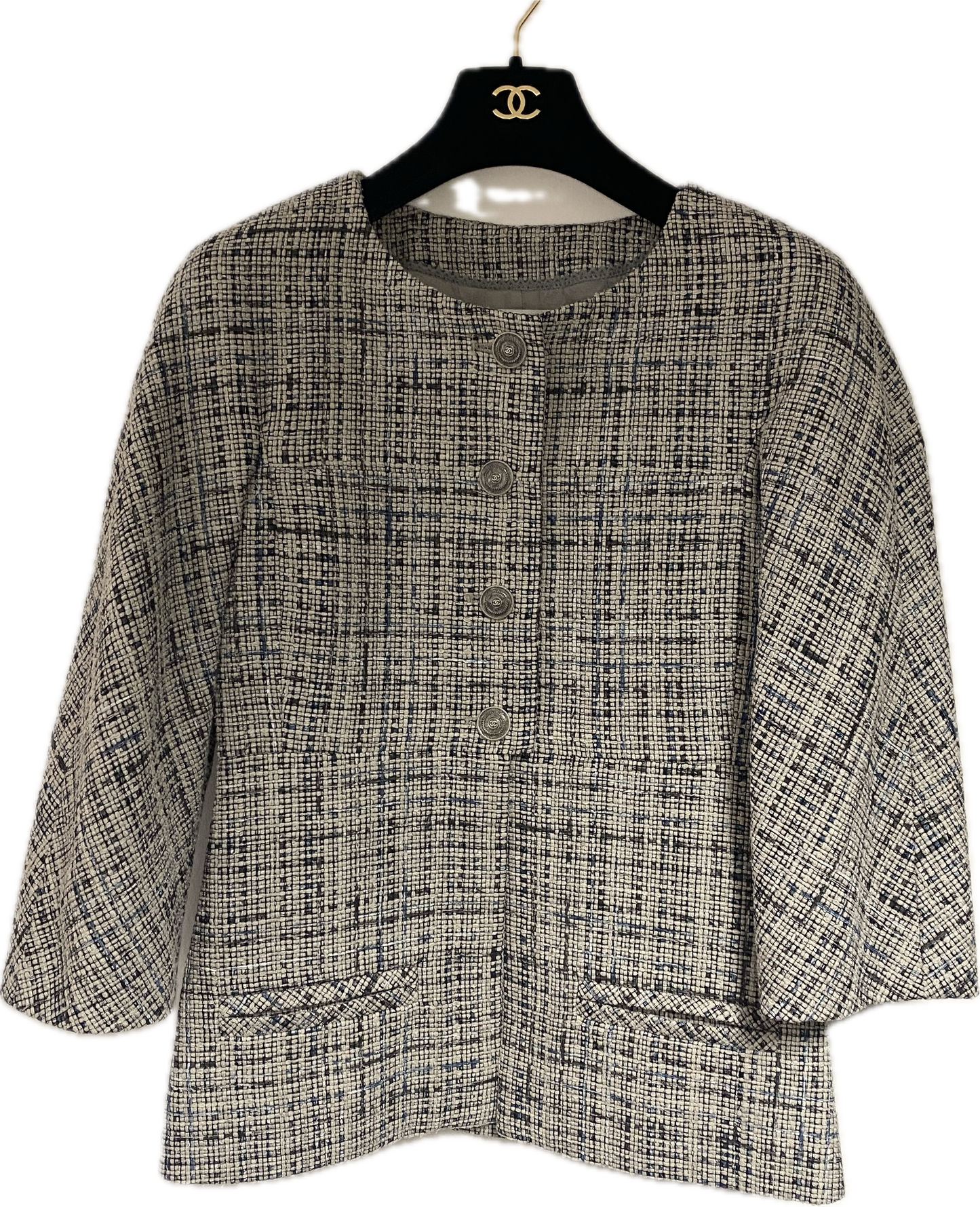 Chanel tweed jacket size 36 U.K. 8