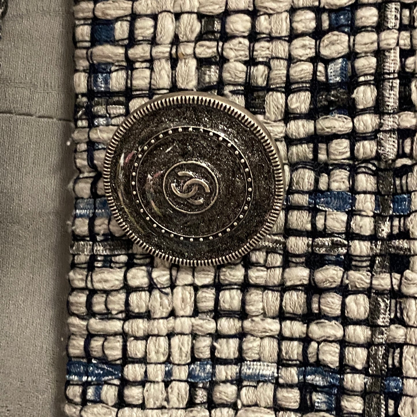 Chanel tweed jacket size 36 U.K. 8