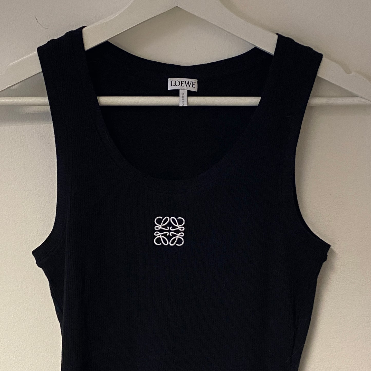 Loewe Loewe Anagram tank top in cotton Size XS