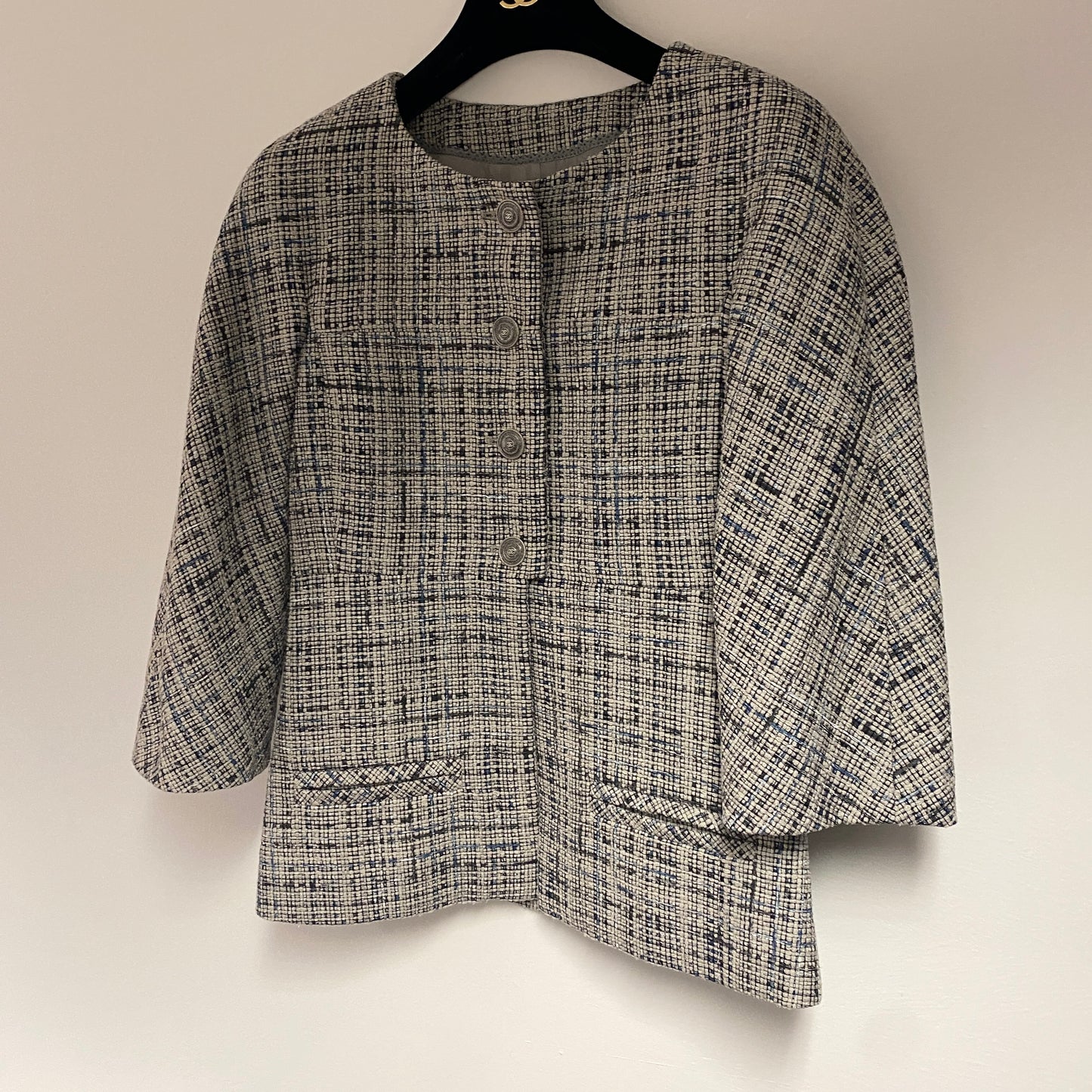Chanel tweed jacket size 36 U.K. 8