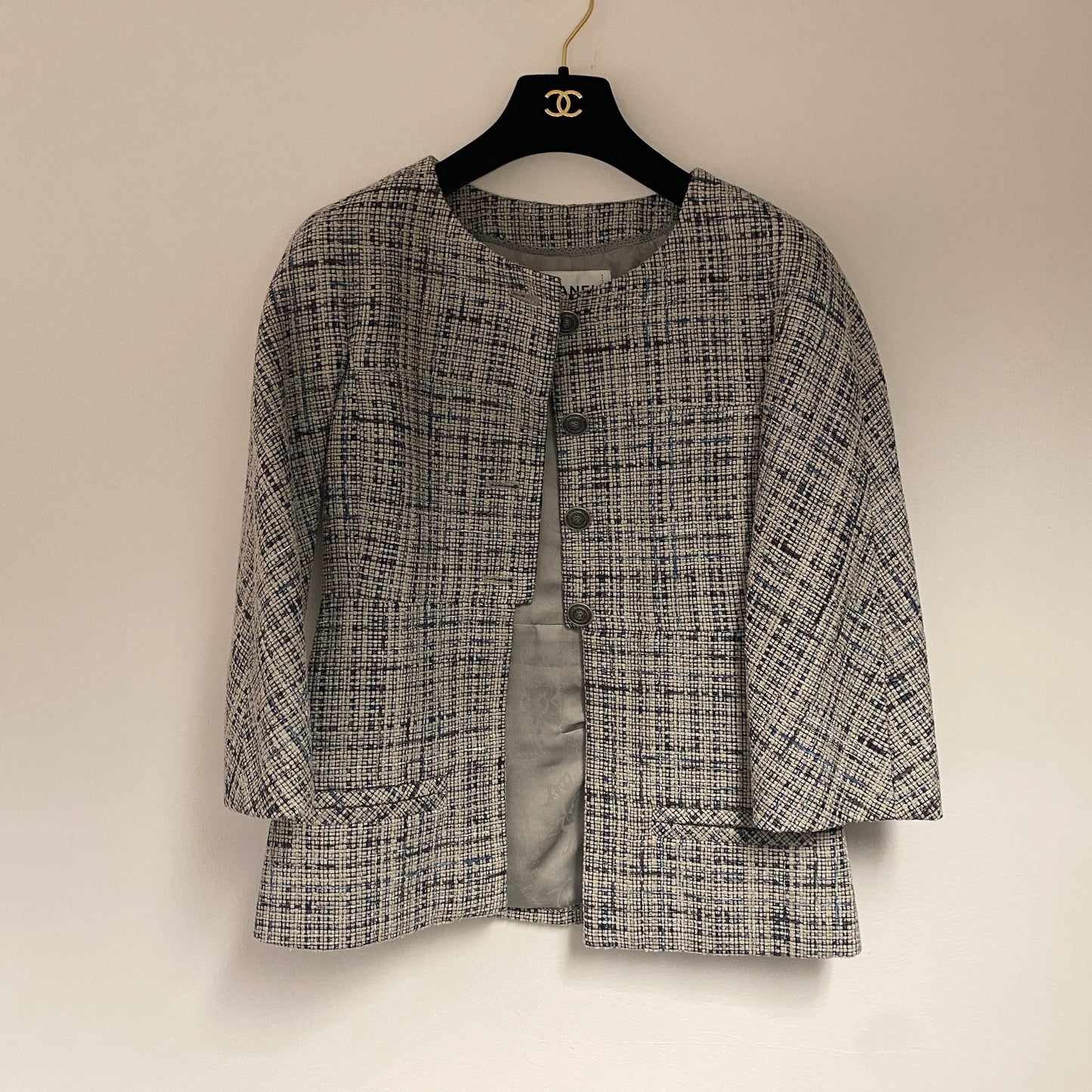Chanel tweed jacket size 36 U.K. 8