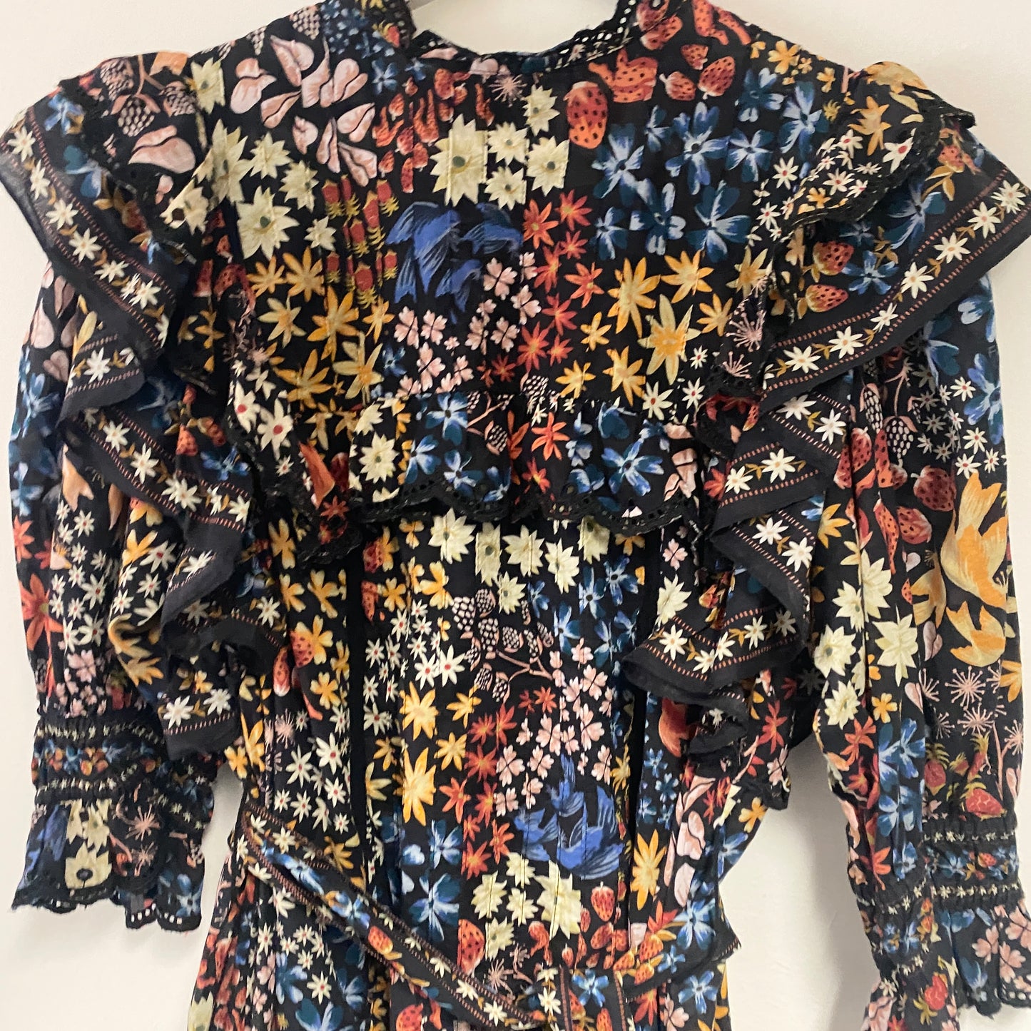 Farm Rio Print Dress Size Small