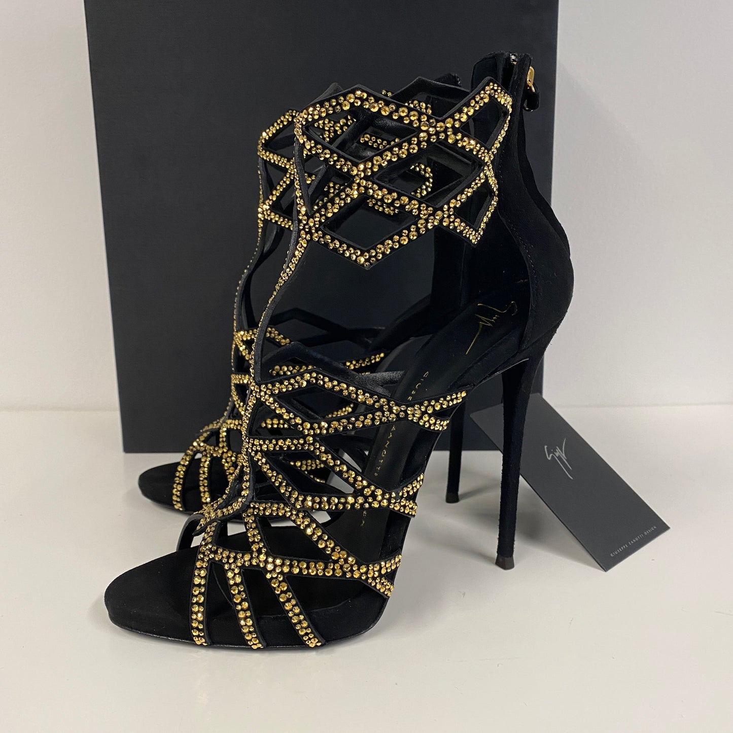 Giuseppe Zanotti raquel laser cut heels size 39.5