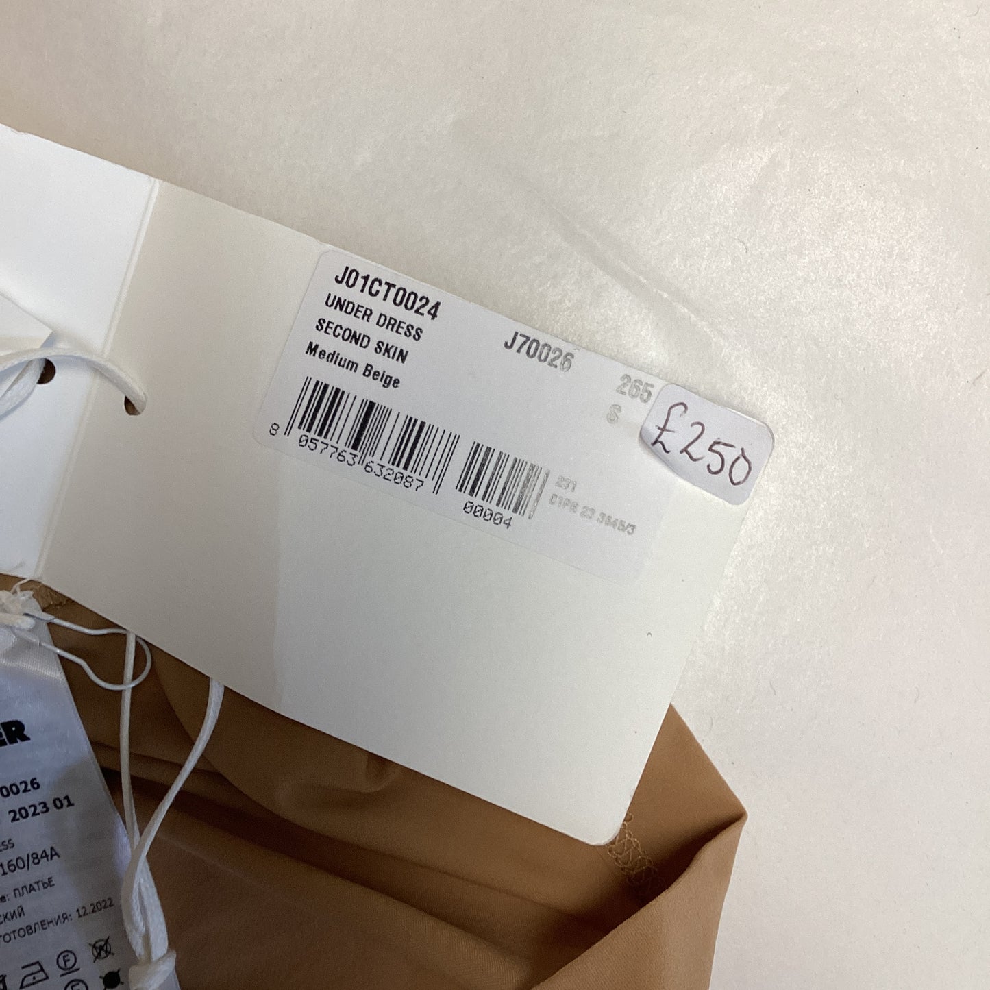 new jil sander nude slip size