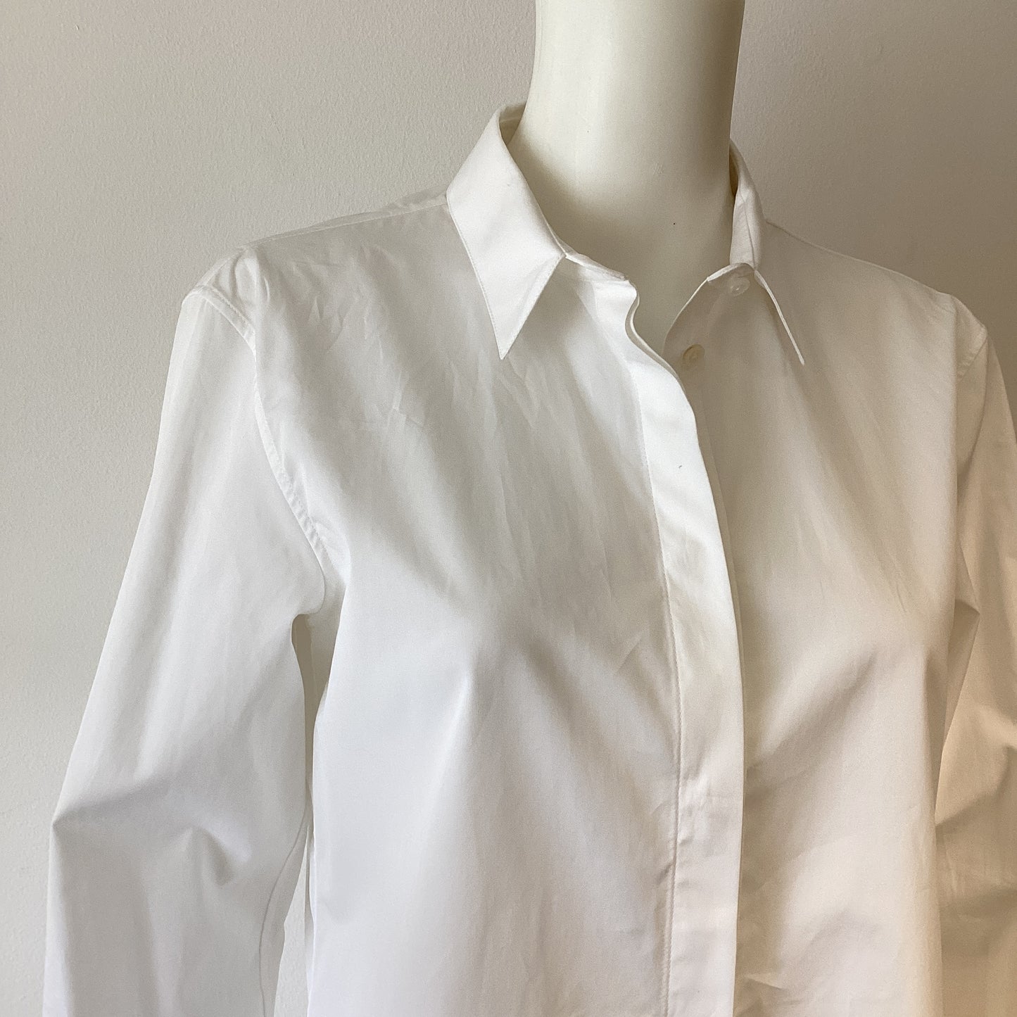 Jil Sander white shirt size 38 new
