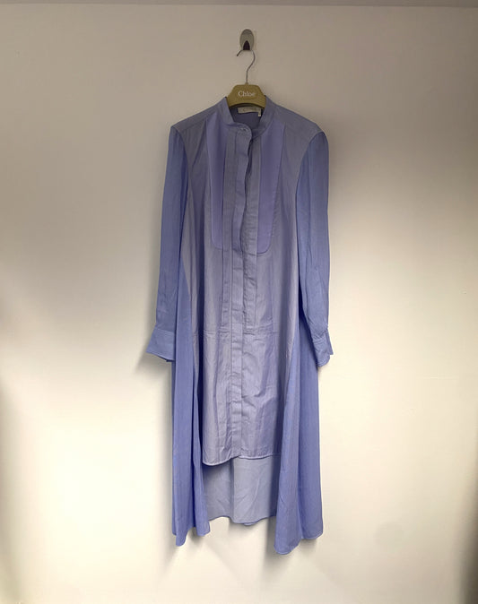 Chloé Asymmetric shirt dress   uk 10