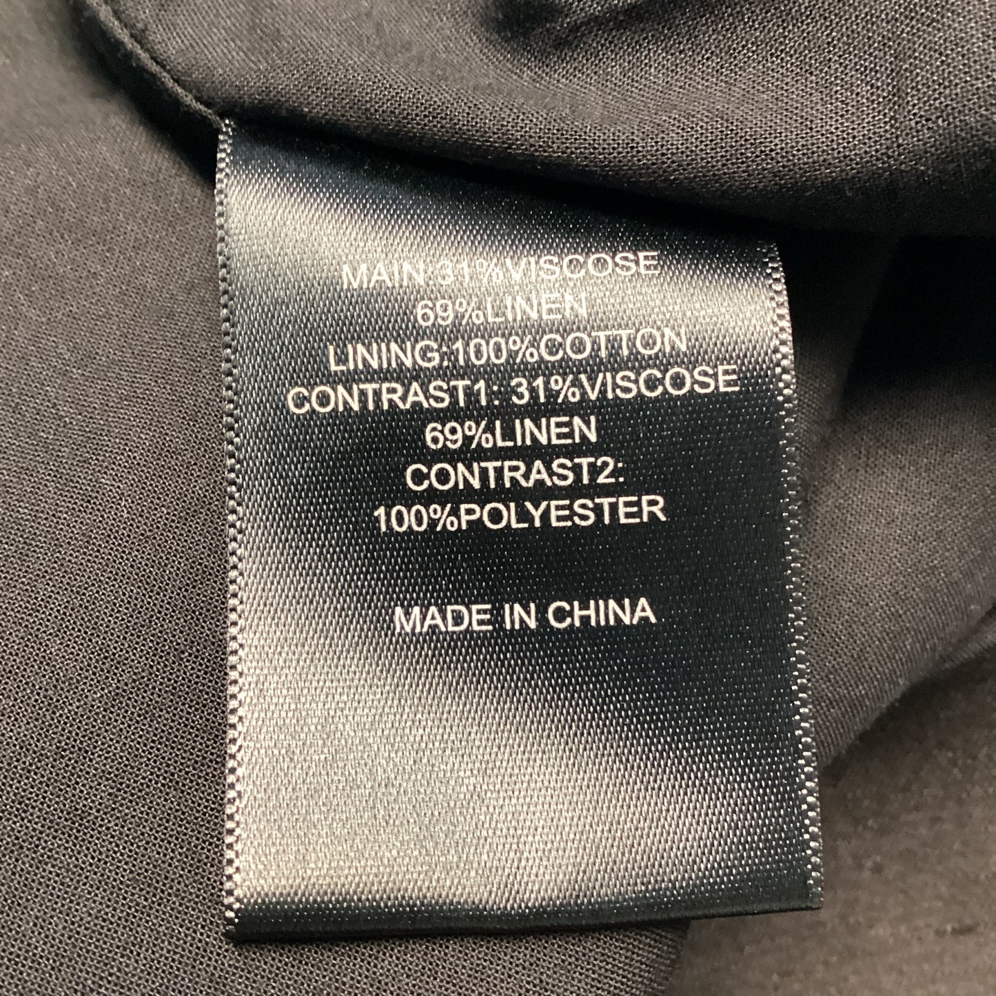 Aje black sequin detailed dress size 8