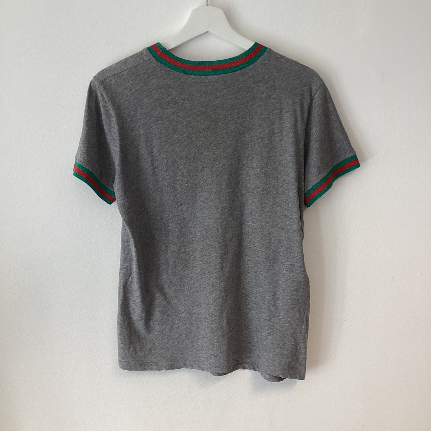 GUCCI GREY BEE EMB T SHIRTSIZE XS