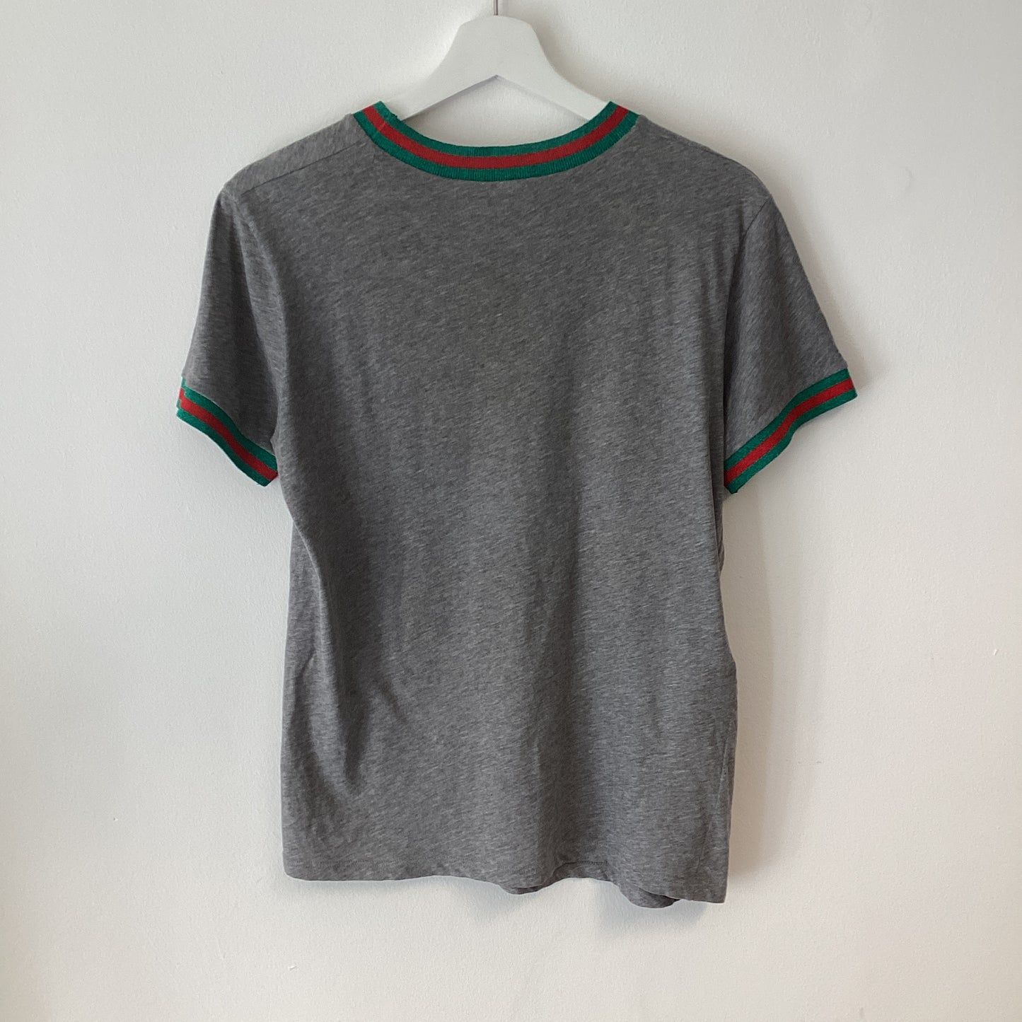 GUCCI GREY BEE EMB T SHIRTSIZE XS