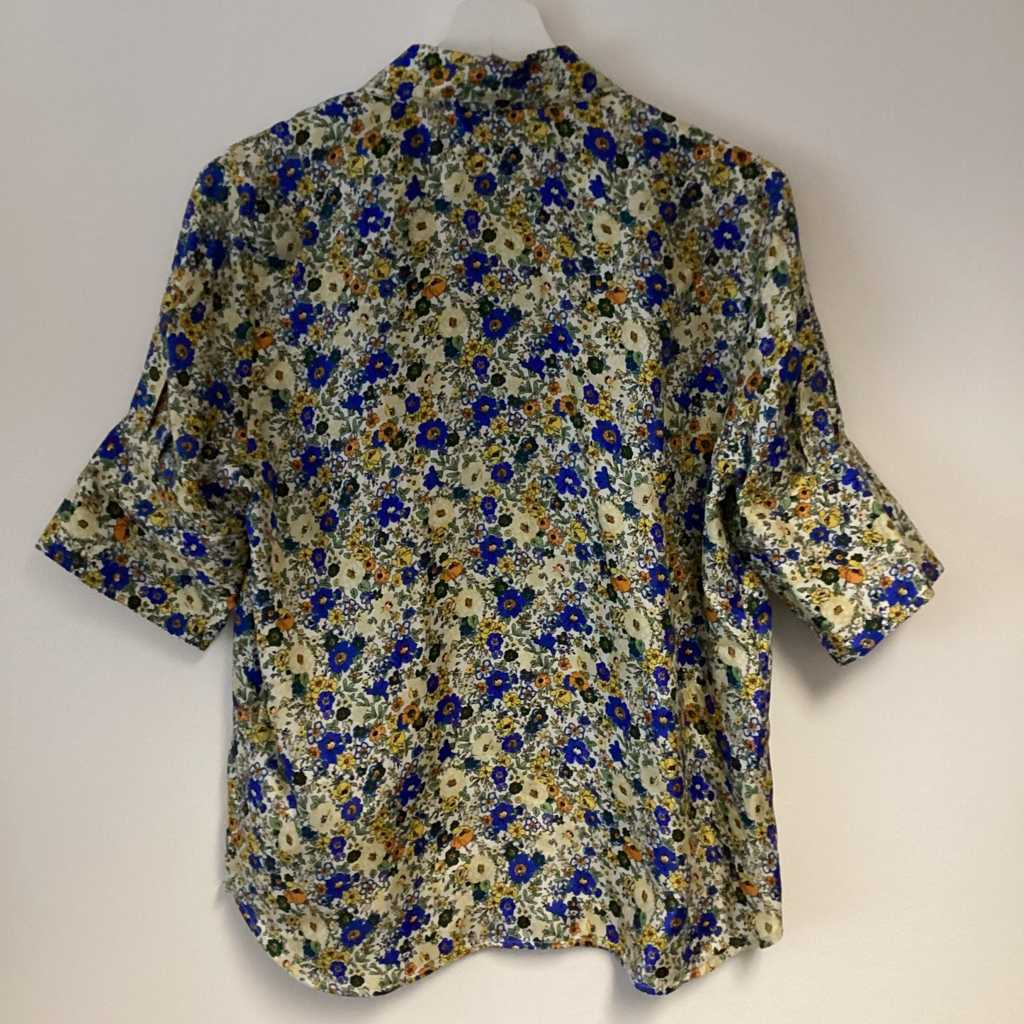 SANDRO FLORAL BLOUSE SIZE 1 uk 8