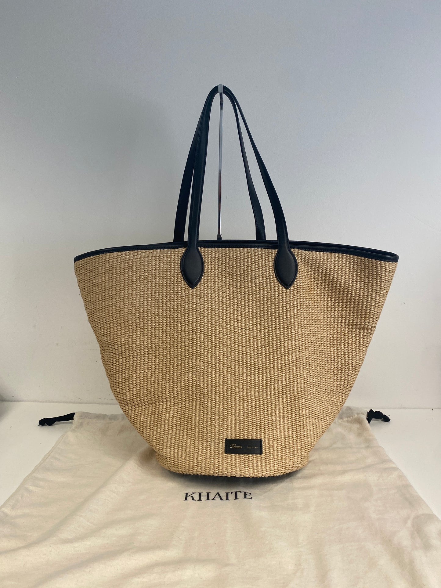 Khaite osa raffia tote  With cloth bag