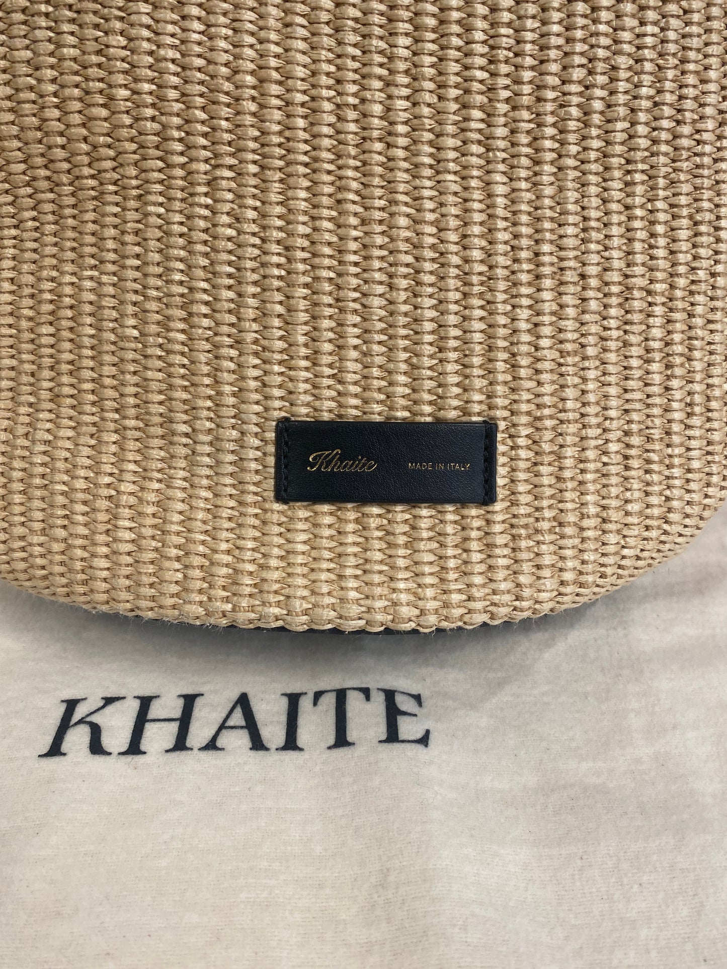 Khaite osa raffia tote  With cloth bag
