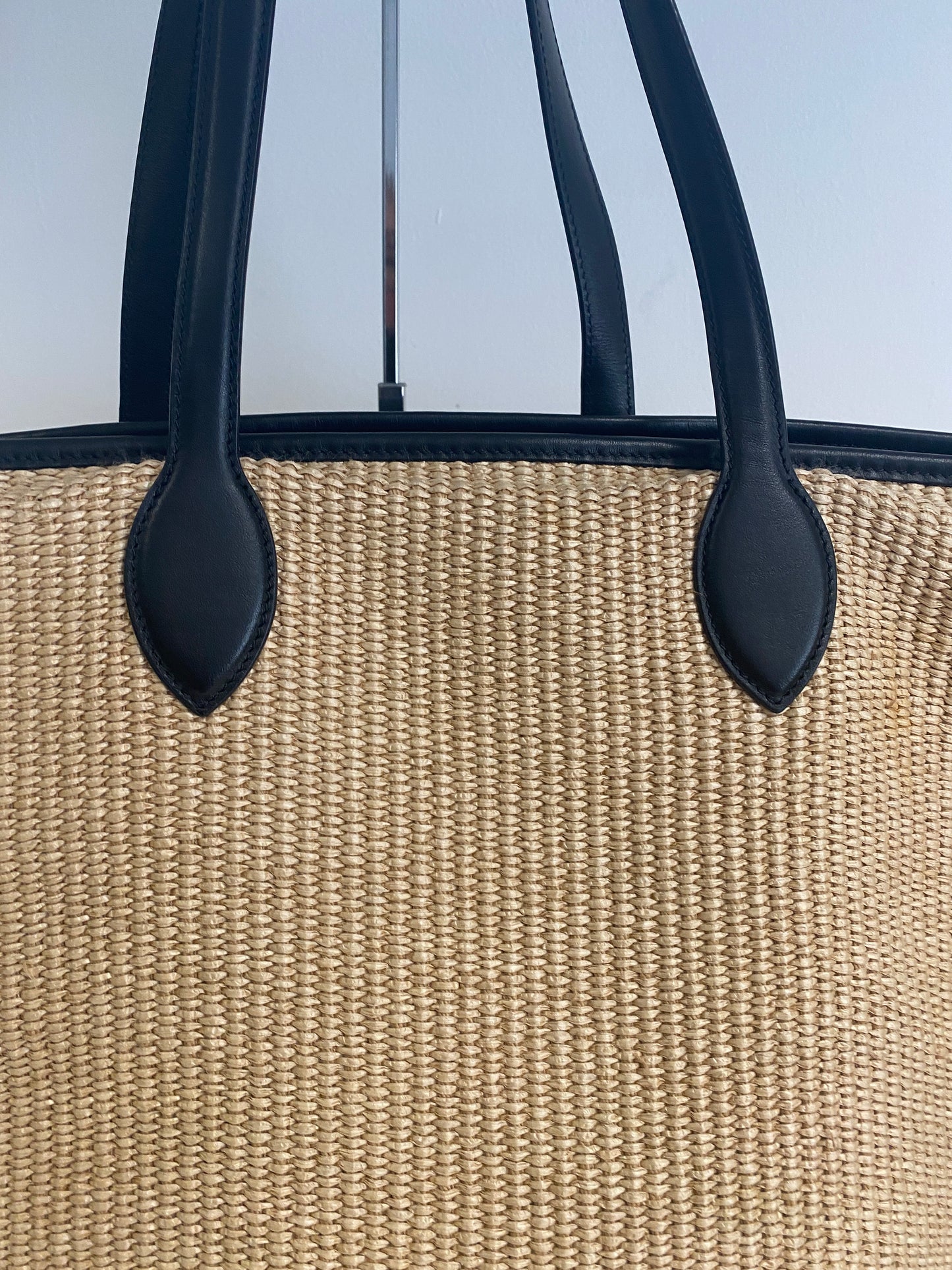 Khaite osa raffia tote  With cloth bag