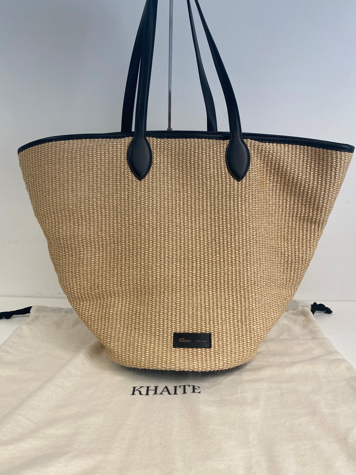 Khaite osa raffia tote  With cloth bag