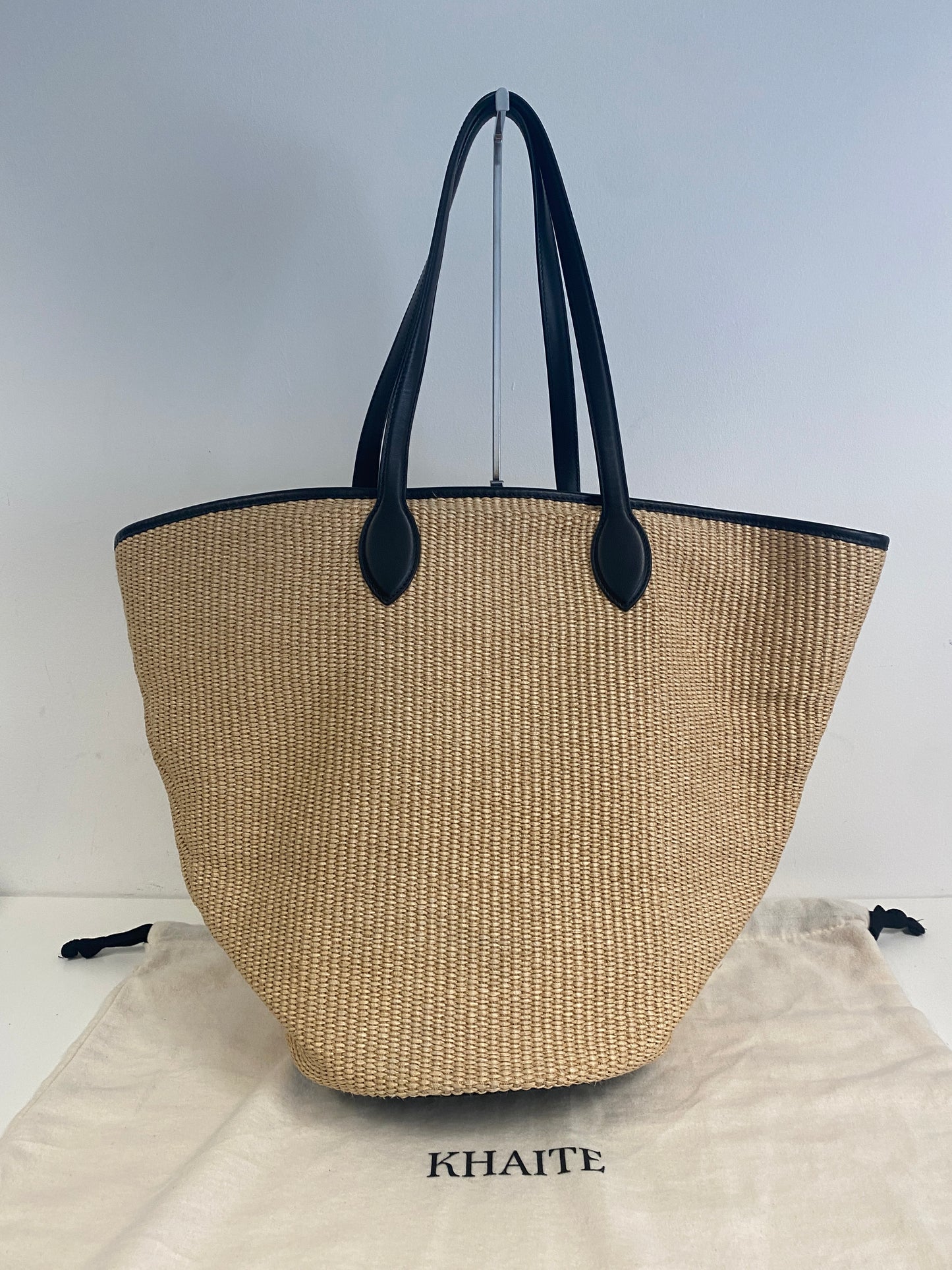 Khaite osa raffia tote  With cloth bag