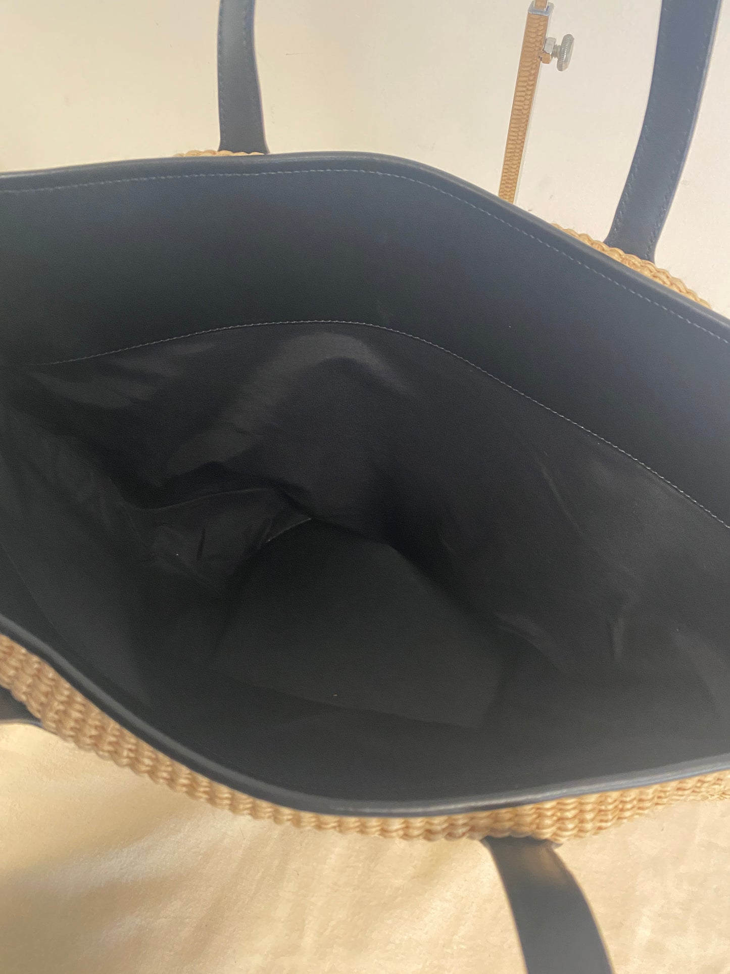 Khaite osa raffia tote  With cloth bag